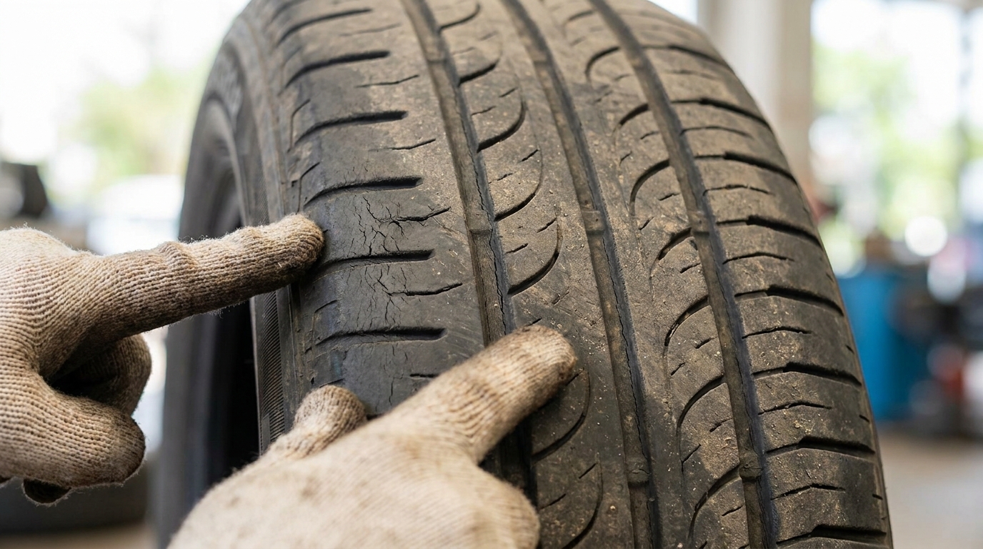 Sidewall vs Tread Cracks: When to Replace Tires