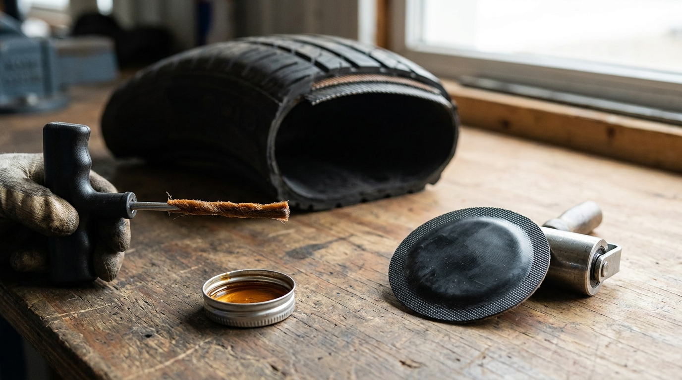Tire Plug vs. Tire Patch: Key Differences Explained