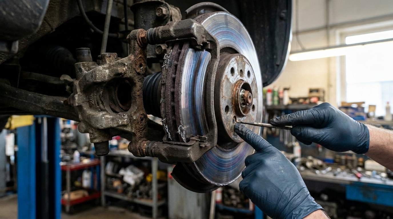 Burning Smell From One Wheel: Brake Checks Guide